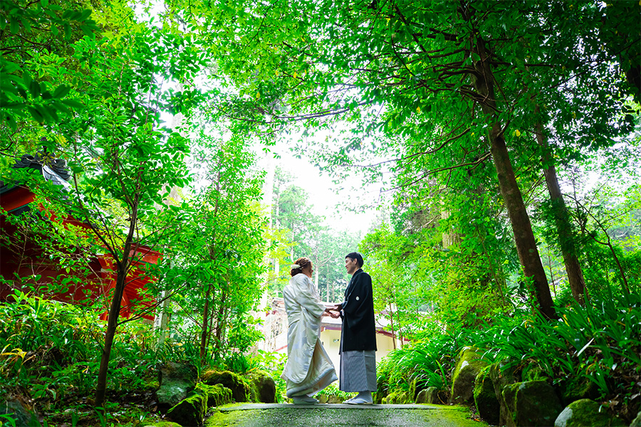 【吉池旅館】箱根神社結婚式×宿泊付きプラン