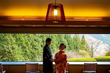 【和心亭 豊月】<br>箱根神社結婚式×宿泊付き