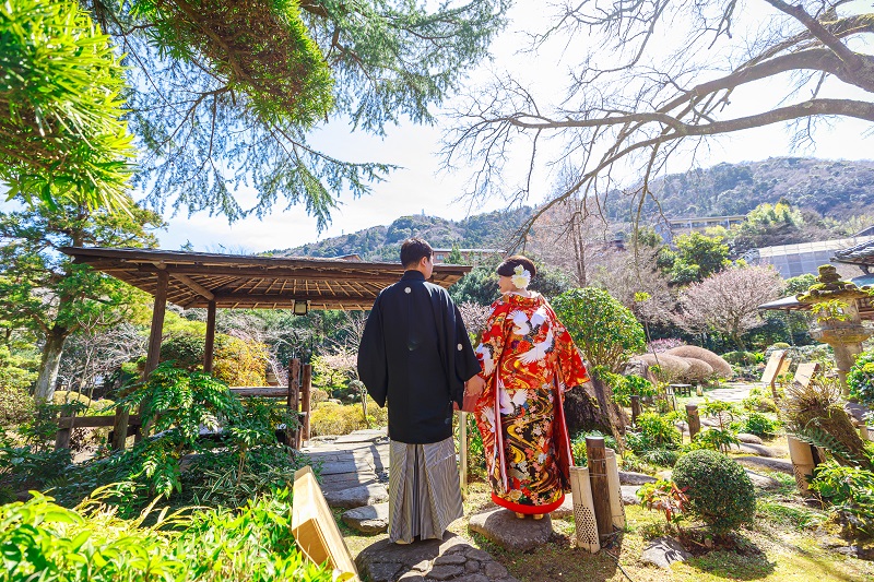 吉池旅館で箱根神社結婚式