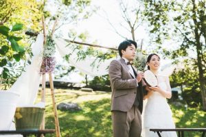 【リストランテ桜鏡】ガーデンセレモニー×パーティプラン