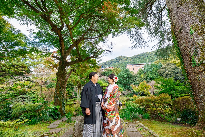 【箱根神社×吉池旅館】大好きな家族と箱根で過ごした2泊3日♪秋晴れのなか楽しい結婚式になりました