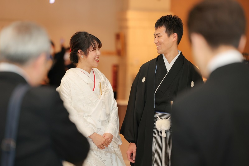 箱根神社で結婚式