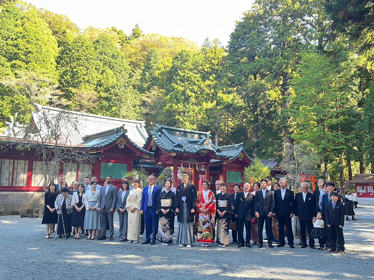 国際結婚のカップルにおすすめ。箱根で温泉結婚式♨日本で挙げるときに知っておきたい会場選び徹底ガイド