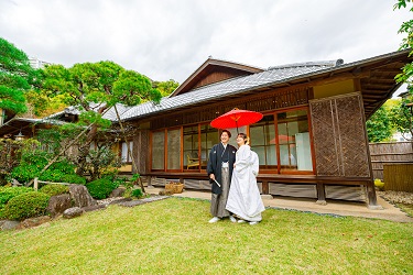 【料亭旅館 熱海 小嵐亭】全館貸切ウェディング全ゲスト宿泊付き