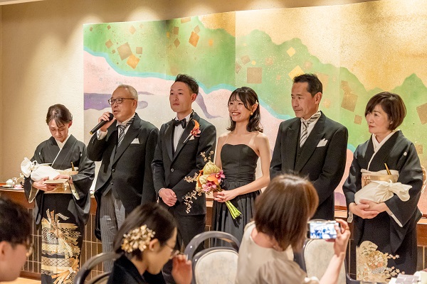 両家代表謝辞