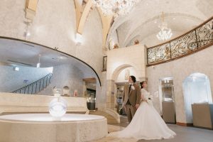 【箱根ガラスの森美術館】紅葉の季節♪大好きな美術館で叶えた２泊３日フォトウェディング旅行♨（M様）