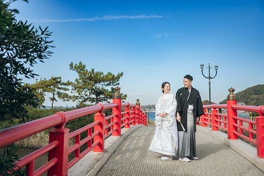 森戸神社とリ・カーサで結婚式プラン