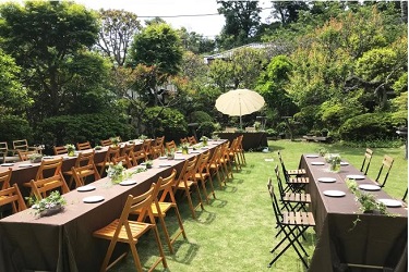 長谷別邸のガーデン